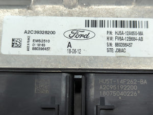 2017-2019 Ford Escape PCM Engine Control Computer ECU ECM PCU OEM P/N:FV6A-12B684-AB HJ5A-12A650-MA Fits Fits 2017 2018 2019 OEM Used Auto Parts