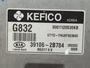 2016 Kia Forte PCM Engine Control Computer ECU ECM PCU OEM P/N:39106-2B784 39106-2B822 Fits OEM Used Auto Parts