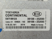 2014-2015 Kia Optima PCM Engine Control Computer ECU ECM PCU OEM P/N:39108-2GAN0 39138-2GAN0, 39108-2GBH1 Fits Fits 2014 2015 OEM Used Auto Parts