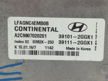 2015-2017 Hyundai Sonata PCM Engine Control Computer ECU ECM PCU OEM P/N:39111-2GGK1 39101-2GGK1 Fits Fits 2015 2016 2017 OEM Used Auto Parts