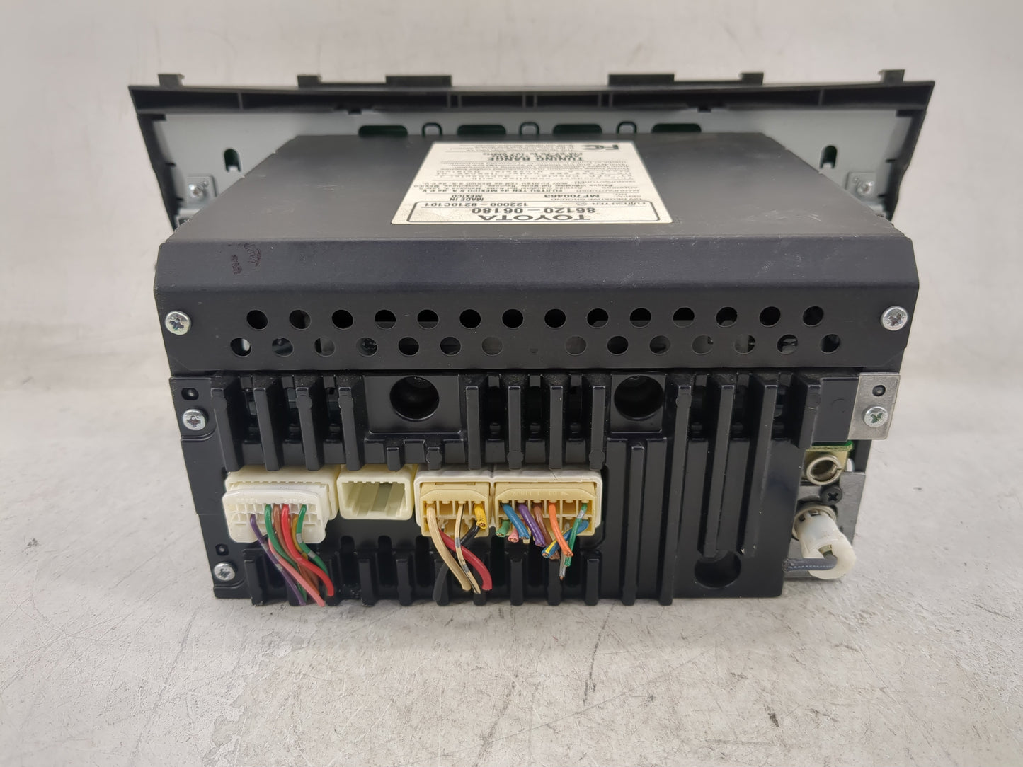 2007-2009 Toyota Camry Radio AM FM Cd Player Receiver Replacement P/N:86120-06180 Fits Fits 2007 2008 2009 OEM Used Auto Par