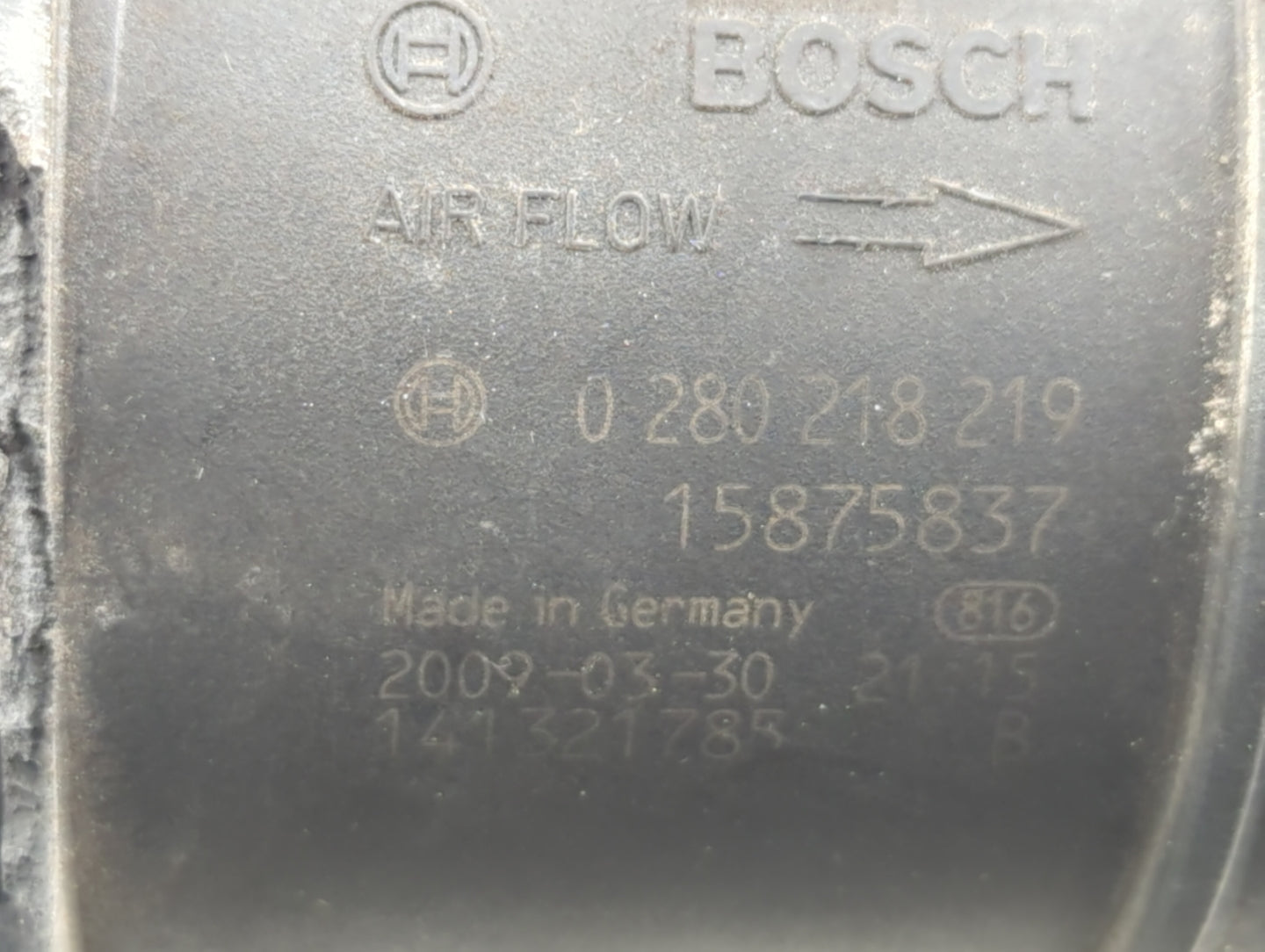 2008-2011 Cadillac Cts Mass Air Flow Meter Maf - Oemusedautoparts1.com