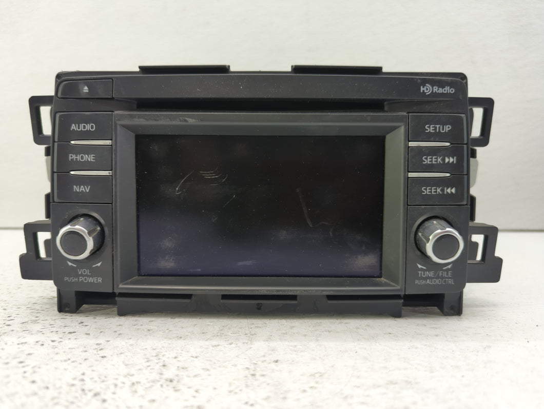 2014-2015 Mazda 6 Radio AM FM Cd Player Receiver Replacement Fits 2014 2015 OEM Used Auto Parts