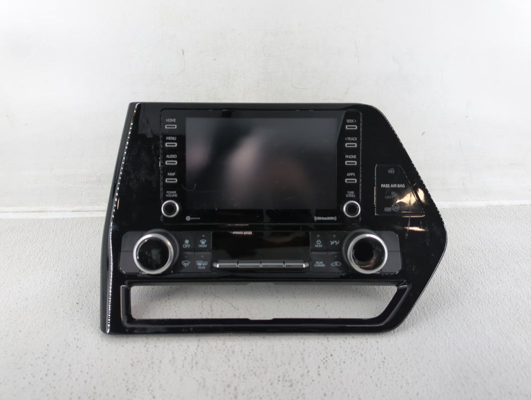 2022 Toyota Highlander Radio AM FM Cd Player Receiver Replacement P/N:86140-0E720 Fits OEM Used Auto Parts