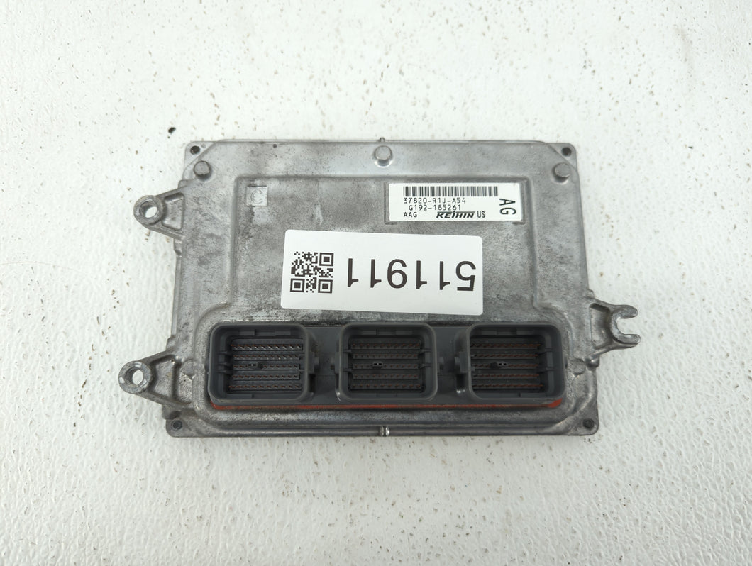 2014-2015 Honda Civic PCM Engine Control Computer ECU ECM PCU OEM P/N:37820-R1J-A54 Fits Fits 2014 2015 OEM Used Auto Parts