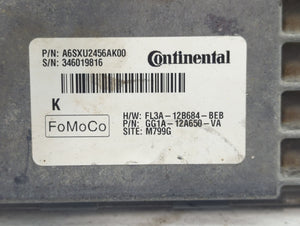 2015-2016 Ford Mustang PCM Engine Control Computer ECU ECM PCU OEM P/N:FL3A-12B684-BEB GB5A-12A650-BZA Fits OEM Used Auto Parts