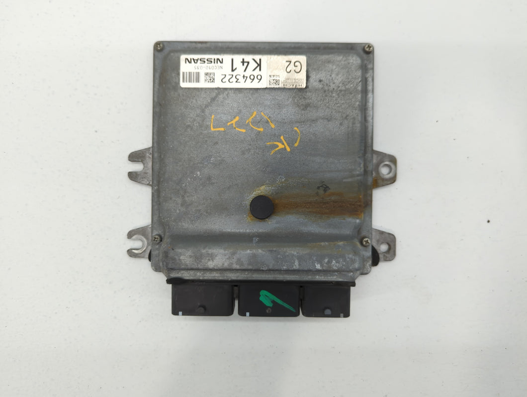 2014 Nissan Pathfinder PCM Engine Control Computer ECU ECM PCU OEM P/N:NEC010-035 Fits OEM Used Auto Parts