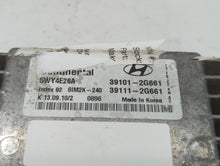 2011-2014 Hyundai Sonata PCM Engine Control Computer ECU ECM PCU OEM P/N:39111-2G661 39101-2G661 Fits Fits 2011 2012 2013 2014 OEM Used Auto Parts