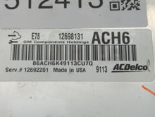 2017-2021 Buick Encore PCM Engine Control Computer ECU ECM PCU OEM P/N:1268131 Fits Fits 2017 2018 2019 2020 2021 OEM Used Auto Parts