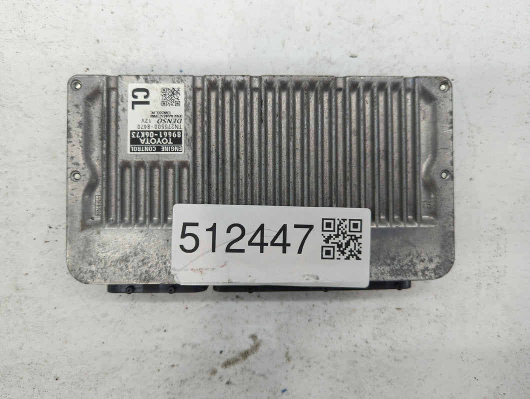 2012-2014 Toyota Camry PCM Engine Control Computer ECU ECM PCU OEM P/N:89661-06K74 89661-06K91 Fits Fits 2012 2013 2014 OEM Used Auto Parts