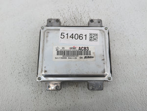 2017-2019 Chevrolet Sonic PCM Engine Control Computer ECU ECM PCU OEM P/N:12668986 12679097 Fits Fits 2017 2018 2019 2020 2021 OEM Used Auto Parts