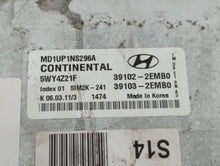 2011 Hyundai Elantra PCM Engine Control Computer ECU ECM PCU OEM P/N:39103-2EMB0 39102-2EMB0, 39111-2G874, 39101-2G874 Fits OEM Used Auto Parts