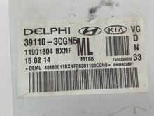 2014-2016 Kia Cadenza PCM Engine Control Computer ECU ECM PCU OEM P/N:39110-3CGN5 39110-3CGN9 Fits Fits 2014 2015 2016 OEM Used Auto Parts