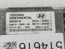 2011-2014 Hyundai Sonata PCM Engine Control Computer ECU ECM PCU OEM P/N:39111-2G662 39101-2G662 Fits Fits 2011 2012 2013 2014 OEM Used Auto Parts