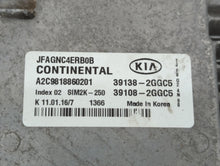 2016-2018 Kia Optima PCM Engine Control Computer ECU ECM PCU OEM P/N:39108-2GGC0 39138-2GGC0, 39108-2GGC2 Fits Fits 2016 2017 2018 OEM Used Auto Parts