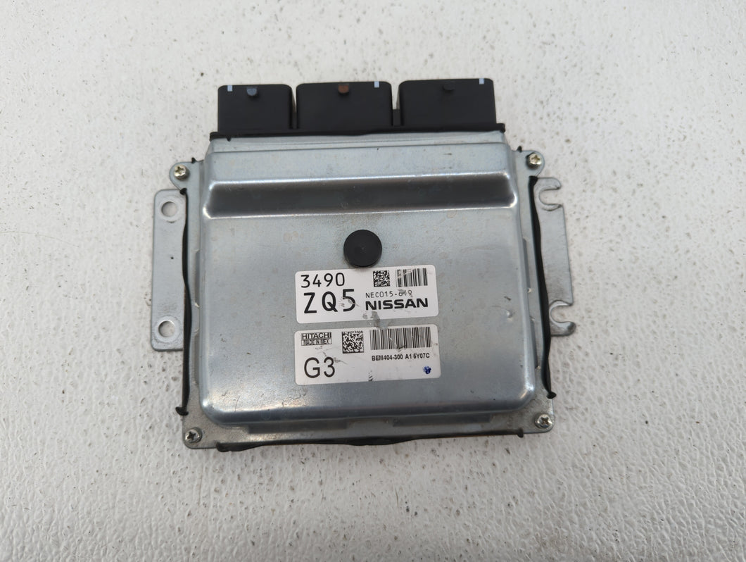 2013-2015 Nissan Sentra PCM Engine Control Computer ECU ECM PCU OEM P/N:NEC015-819 Fits Fits 2013 2014 2015 OEM Used Auto Parts