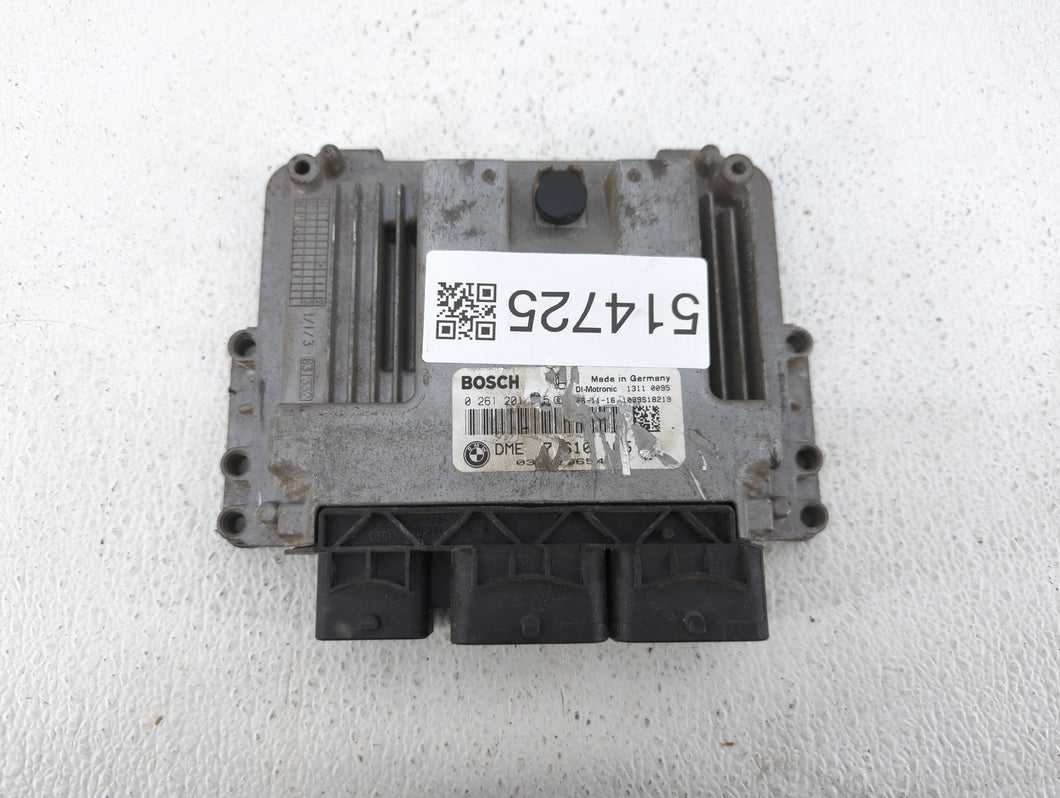 2009 Mini Cooper Clubman PCM Engine Control Computer ECU ECM PCU OEM Fits Fits 2008 2010 OEM Used Auto Parts