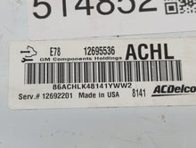 2017-2021 Buick Encore PCM Engine Control Computer ECU ECM PCU OEM P/N:12692201 12695536 Fits Fits 2017 2018 2019 2020 2021 OEM Used Auto Parts