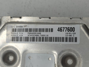 2016-2020 Dodge Journey PCM Engine Control Computer ECU ECM PCU OEM P/N:P68259127AB Fits Fits 2016 2017 2018 2019 2020 OEM Used Auto Parts