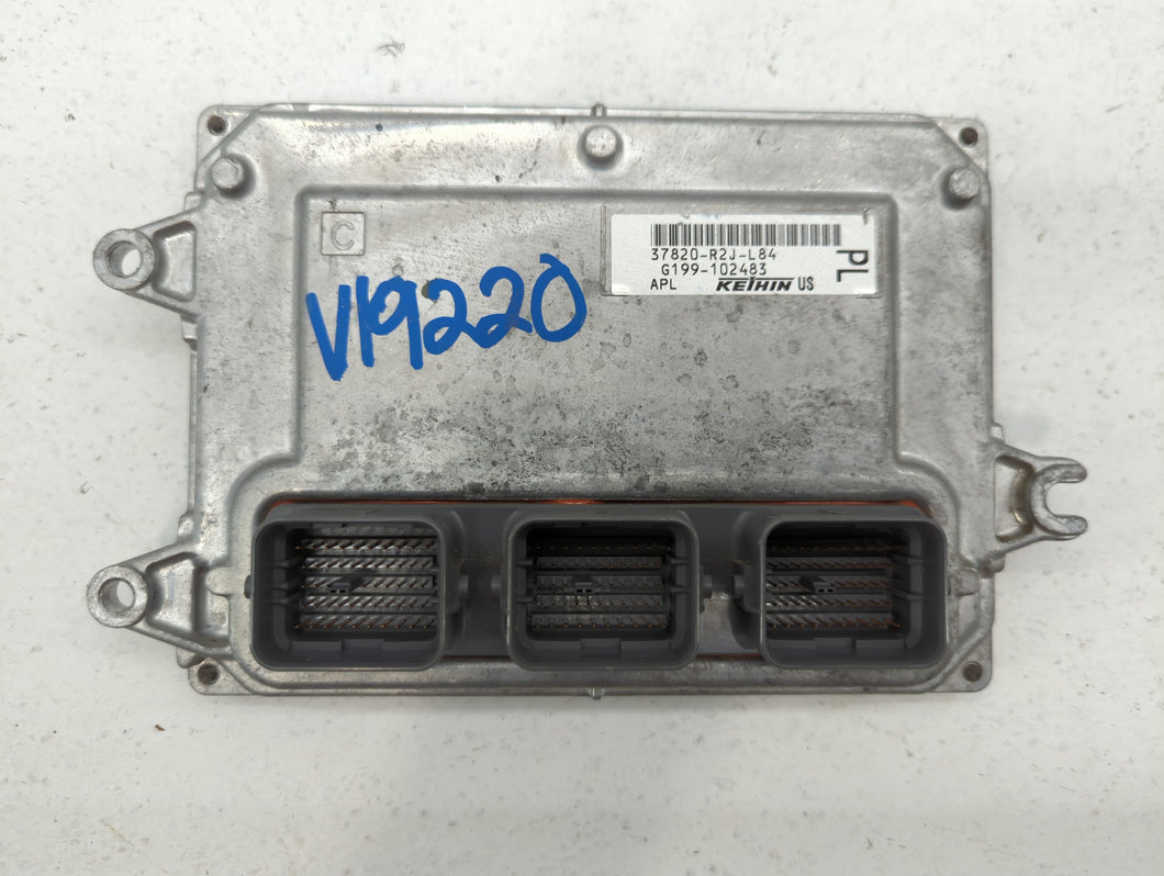 2014-2015 Honda Civic PCM Engine Control Computer ECU ECM PCU OEM P/N:37820-R2J-L84 Fits Fits 2014 2015 OEM Used Auto Parts