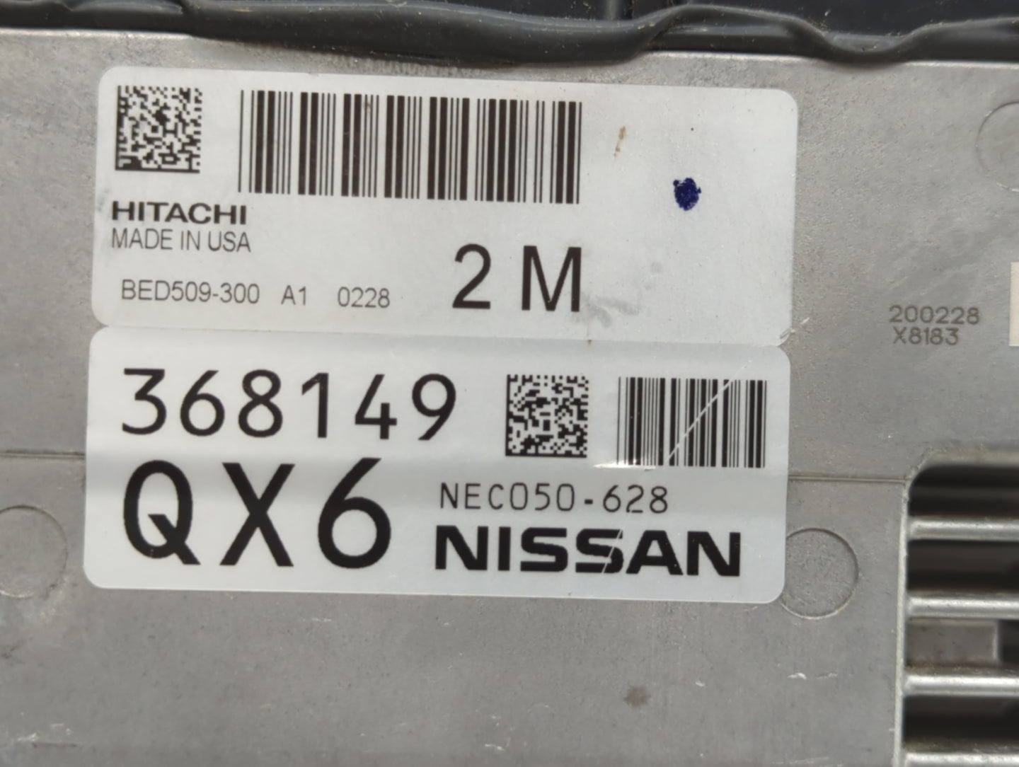2019-2022 Nissan Altima PCM Engine Control Computer ECU ECM PCU OEM P/N:NEC050-628 Fits Fits 2019 2020 2021 2022 OEM Used Auto Parts - Oemusedautoparts1.com