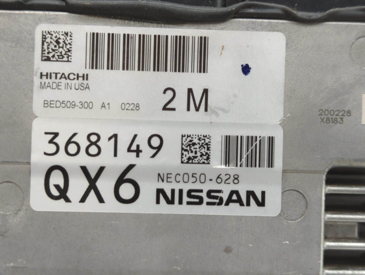 2019-2022 Nissan Altima PCM Engine Control Computer ECU ECM PCU OEM P/N:NEC050-628 Fits Fits 2019 2020 2021 2022 OEM Used Auto Parts - Oemusedautoparts1.com