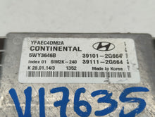 2011-2014 Hyundai Sonata PCM Engine Control Computer ECU ECM PCU OEM P/N:39111-2G664 39101-2G664 Fits Fits 2011 2012 2013 2014 OEM Used Auto Parts