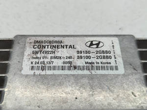 2014 Hyundai Santa Fe PCM Engine Control Computer ECU ECM PCU OEM P/N:39100-2GBB0 39130-2GBB0, 39100-2GBB1, 39130-2GBB1 Fits OEM Used Auto Parts