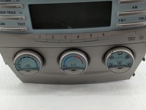 2009 Toyota Camry Radio AM FM Cd Player Receiver Replacement P/N:86120-06182 Fits OEM Used Auto Parts