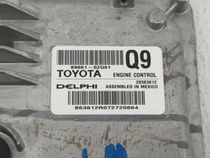 2017-2019 Toyota Corolla PCM Engine Control Computer ECU ECM PCU OEM P/N:89661-0ZQ91 89661-0ZQ93 Fits Fits 2017 2018 2019 OEM Used Auto Parts