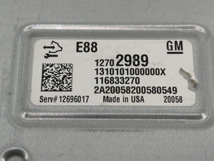 2020-2022 Chevrolet Equinox PCM Engine Control Computer ECU ECM PCU OEM P/N:12696017 12702989 Fits Fits 2020 2021 2022 OEM Used Auto Parts