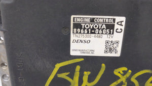 2008 Toyota Camry PCM Engine Control Computer ECU ECM PCU OEM P/N:89661-06G51 AT Fits Fits 2009 OEM Used Auto Parts