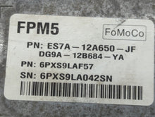 2014-2016 Ford Fusion PCM Engine Control Computer ECU ECM PCU OEM P/N:ES7A-12A650-JF GS7A-12A650-UB Fits Fits 2014 2015 2016 OEM Used Auto Parts