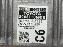 2015 Toyota Camry PCM Engine Control Computer ECU ECM PCU OEM P/N:89661-06N10 89661-06N11 Fits OEM Used Auto Parts