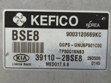 2016 Kia Soul PCM Engine Control Computer ECU ECM PCU OEM P/N:39110-2BSG3 39110-2BSE8 Fits OEM Used Auto Parts