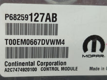 2016-2020 Dodge Journey PCM Engine Control Computer ECU ECM PCU OEM P/N:P68259127AB Fits Fits 2016 2017 2018 2019 2020 OEM Used Auto Parts