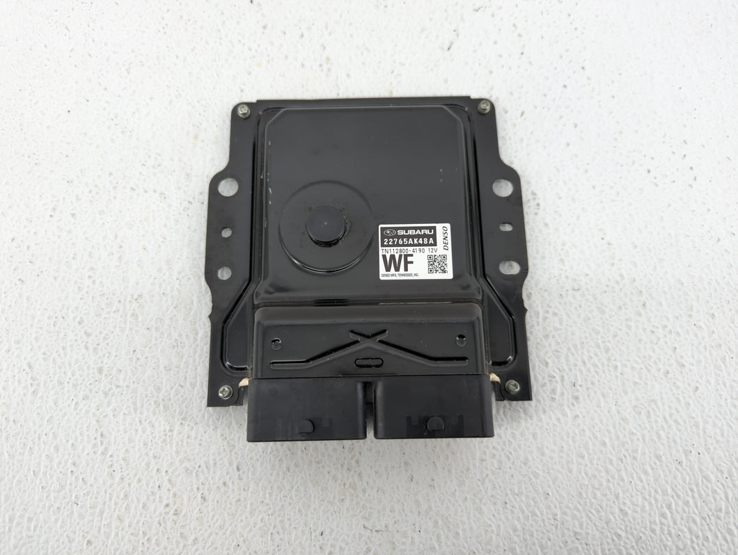 2017 Subaru Legacy PCM Engine Control Computer ECU ECM PCU OEM P/N:22765AK48A Fits OEM Used Auto Parts