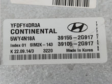 2011-2015 Hyundai Sonata PCM Engine Control Computer ECU ECM PCU OEM P/N:39105-2G917 39155-2G917 Fits OEM Used Auto Parts