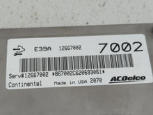 2017-2020 Chevrolet Impala PCM Engine Control Computer ECU ECM PCU OEM P/N:12667002 12685918 Fits Fits 2017 2018 2019 2020 OEM Used Auto Parts