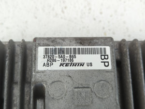 2016-2017 Honda Accord PCM Engine Control Computer ECU ECM PCU OEM P/N:37820-5A0-B65 37820-5A0-B25 Fits Fits 2016 2017 OEM Used Auto Parts