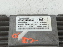 2011-2014 Hyundai Sonata PCM Engine Control Computer ECU ECM PCU OEM P/N:39111-2G663 39101-2G663 Fits Fits 2011 2012 2013 2014 OEM Used Auto Parts