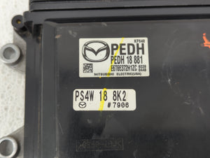 2014-2016 Mazda 3 PCM Engine Control Computer ECU ECM PCU OEM P/N:PEDH 18 881 PEAB 18 881A, PEDB 18 881A Fits Fits 2014 2015 2016 OEM Used Auto Parts