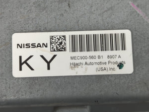 2009 Nissan Versa PCM Engine Control Computer ECU ECM PCU OEM P/N:MEC900-560 B1 Fits OEM Used Auto Parts