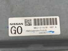 2011-2013 Nissan Altima PCM Engine Control Computer ECU ECM PCU OEM P/N:MEC112-130 B1 Fits Fits 2011 2012 2013 OEM Used Auto Parts