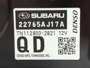 2016 Subaru Legacy PCM Engine Control Computer ECU ECM PCU OEM P/N:22765AJ17A Fits OEM Used Auto Parts