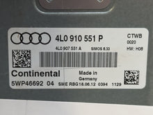 2013-2015 Audi Q7 PCM Engine Control Computer ECU ECM PCU OEM P/N:4L0 910 551 Q 4L0 910 551 P Fits Fits 2013 2014 2015 OEM Used Auto Parts