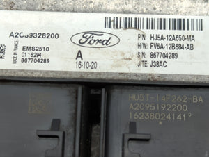 2017-2019 Ford Escape PCM Engine Control Computer ECU ECM PCU OEM P/N:FV6A-12B684-AB HJ5A-12A650-MA Fits Fits 2017 2018 2019 OEM Used Auto Parts