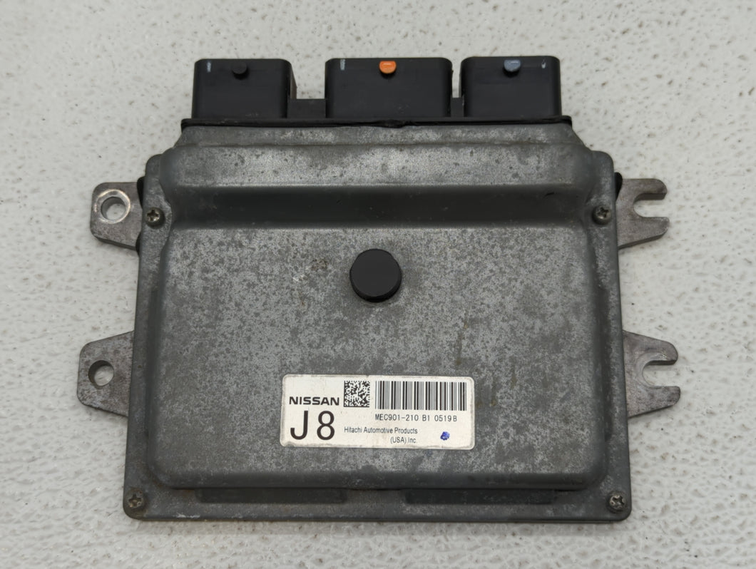 2010 Nissan Qashqai PCM Engine Control Computer ECU ECM PCU OEM P/N:MEC901-210 B1 Fits OEM Used Auto Parts