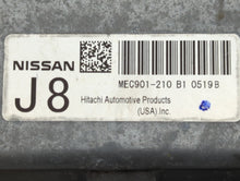 2010 Nissan Qashqai PCM Engine Control Computer ECU ECM PCU OEM P/N:MEC901-210 B1 Fits OEM Used Auto Parts