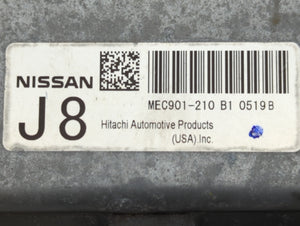 2010 Nissan Qashqai PCM Engine Control Computer ECU ECM PCU OEM P/N:MEC901-210 B1 Fits OEM Used Auto Parts